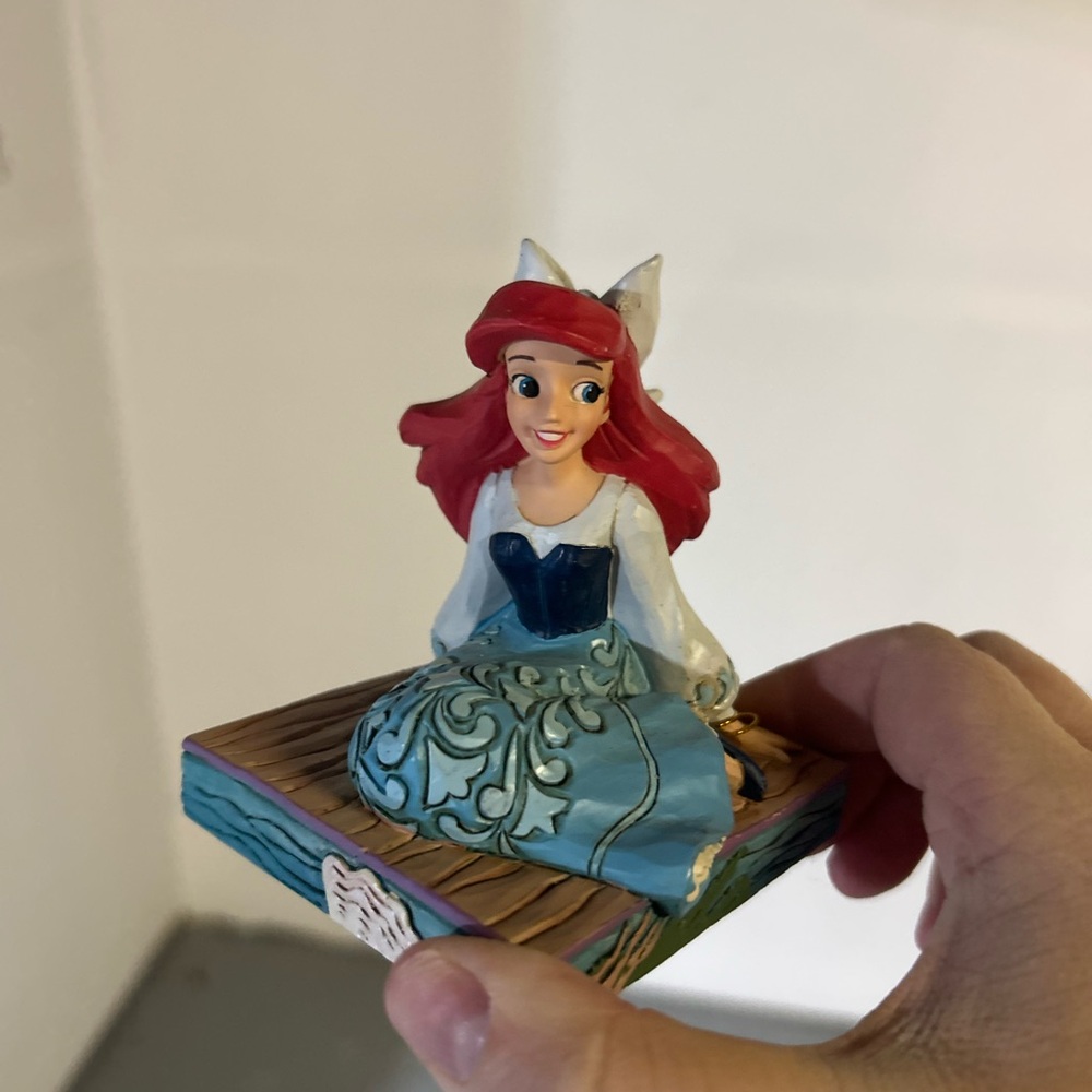Disney Ariel Figurine - Red and Blue
